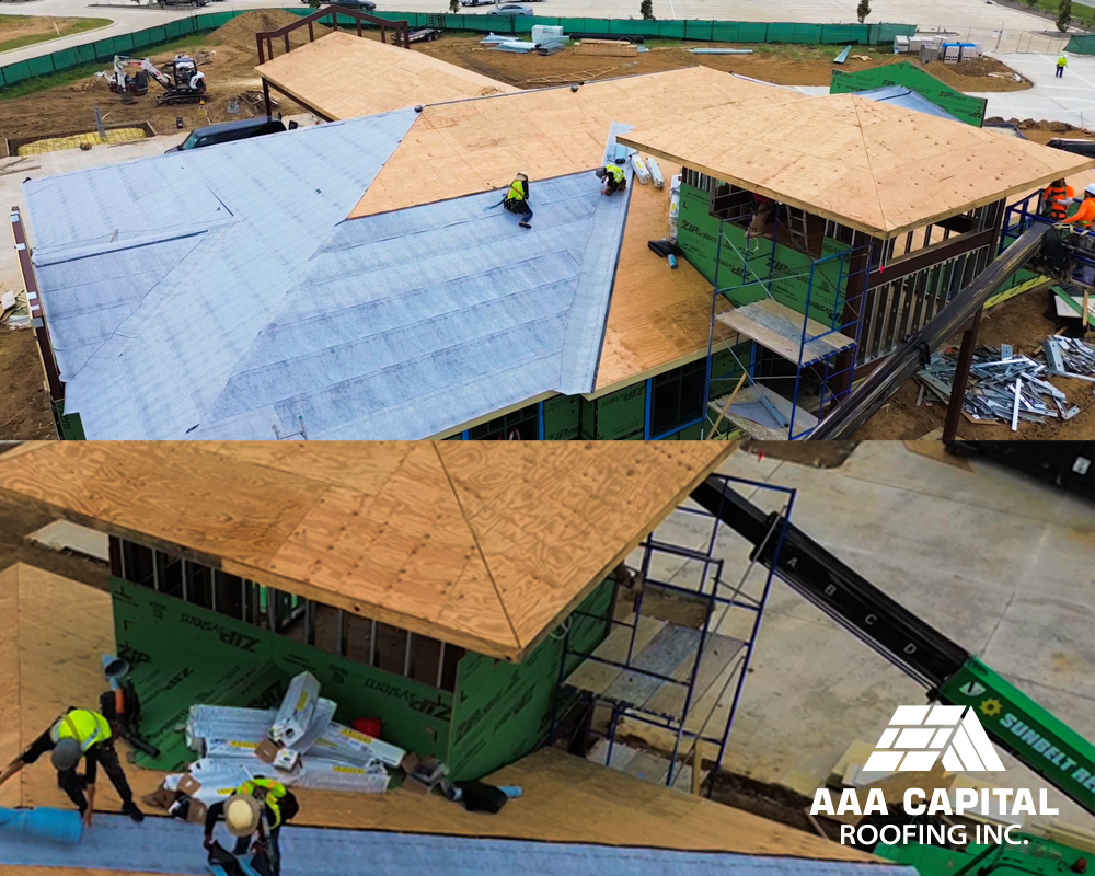 AAA Capital Roofing: Expert roofing services in Texas specializing in roof repair, replacement, and installation for residential and commercial properties, including metal roofing and flat roof repair