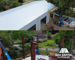 AAA Capital Roofing: Expert roofing services in Texas specializing in roof repair, replacement, and installation for residential and commercial properties, including metal roofing and flat roof repair