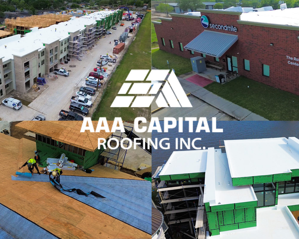 AAA Capital Roofing: Expert roofing services in Texas specializing in roof repair, replacement, and installation for residential and commercial properties, including metal roofing and flat roof repair