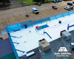 AAA Capital Roofing: Expert roofing services in Texas specializing in roof repair, replacement, and installation for residential and commercial properties, including metal roofing and flat roof repair